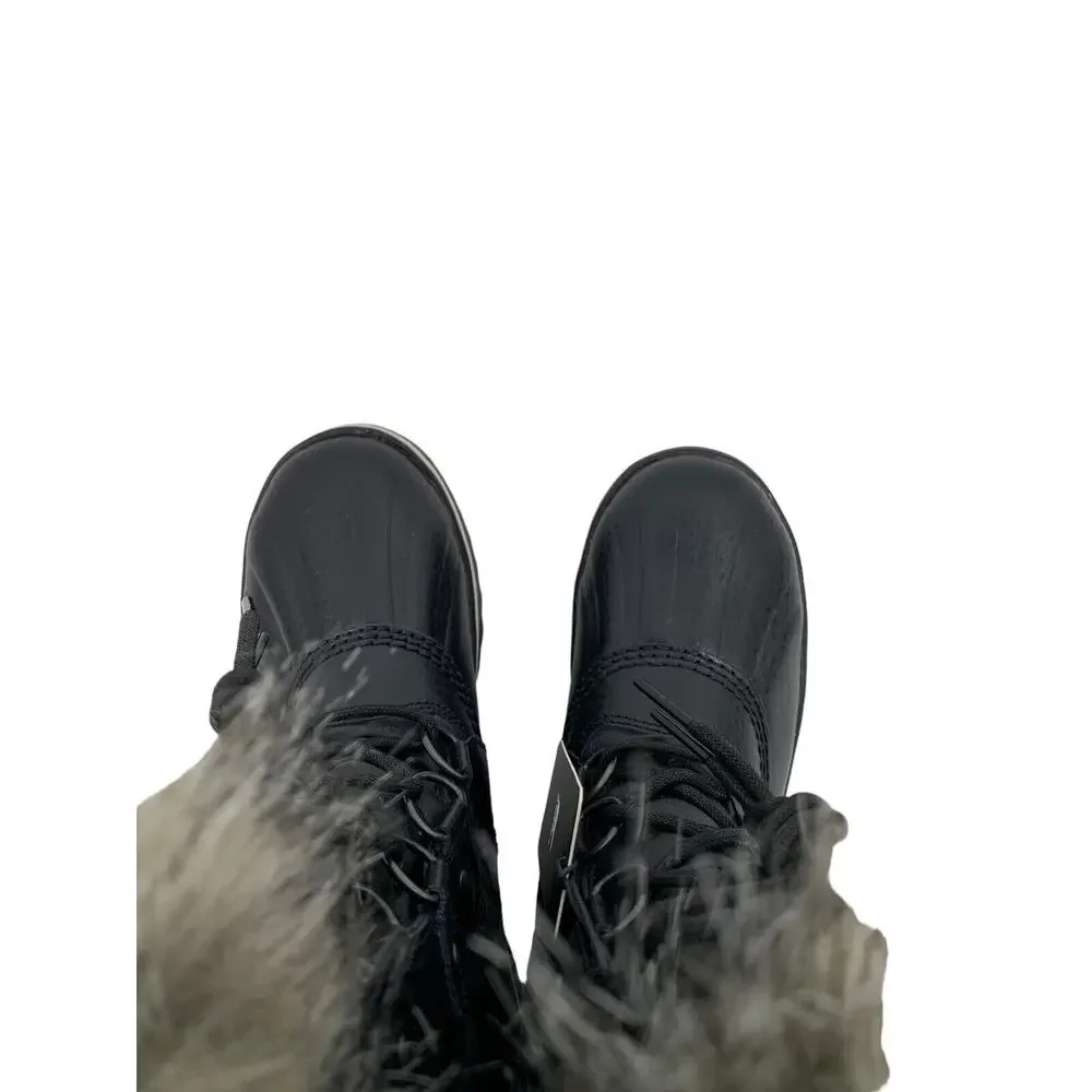 Sorel Tofino II Faux Fur Lined Waterproof Boots size 6.5 Black